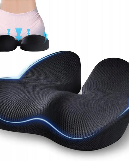 Ortopedinė sėdynės pagalvė, ergonomiška su atminties putomis