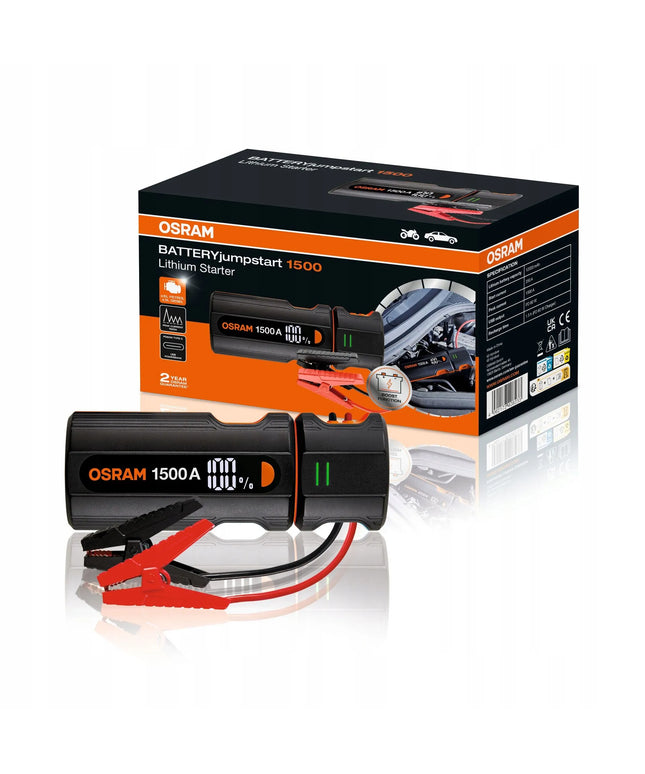 Osram automobilio užvedimo įrenginys Booster Jump Starter 1500 12V