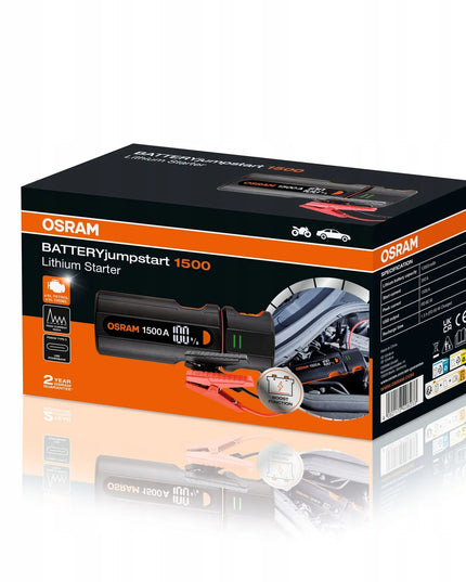 Osram automobilio užvedimo įrenginys Booster Jump Starter 1500 12V
