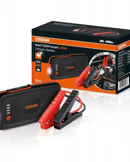 OSRAM BATTERYstart 200 12V 6000mAh automobilinis paleidiklis