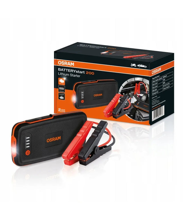 OSRAM BATTERYstart 200 12V 6000mAh automobilinis paleidiklis