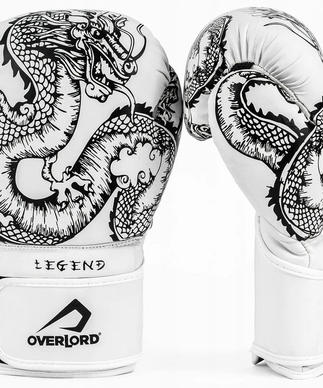 „Overlord“ bokso pirštinės „Legend“, baltos, 16 oz.