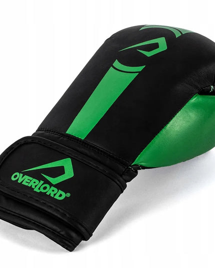 Overlord Boxer vaikiškos bokso pirštinės, žalios, 6oz