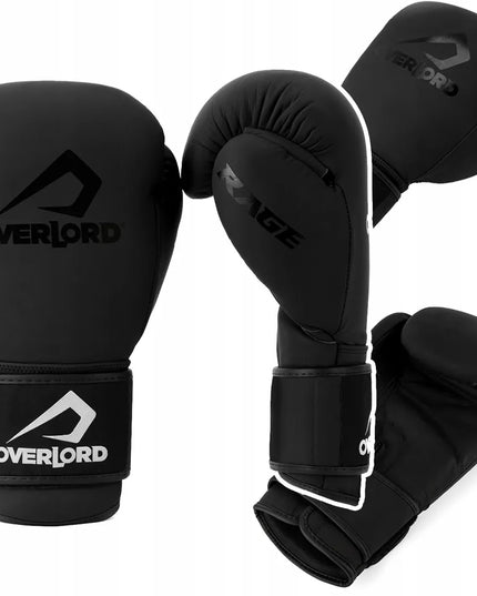 Overlord Rage bokso pirštinės, juodos, 14oz