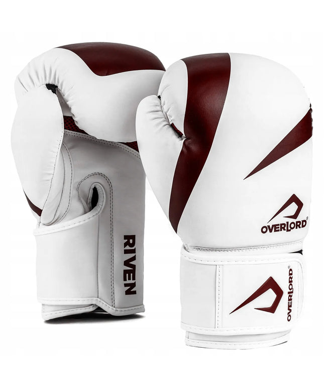 Overlord Riven bokso pirštinės, baltos, 12 oz
