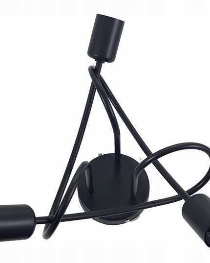 Moderni loft stiliaus pakabinama lubinė lempa „Edison“ (3xE27)