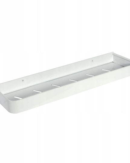 Pakabinama vonios lentyna LOFT 40 cm balta, metalinė