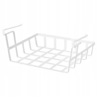 Pakabinamas krepšys lentynai IKEA PÅLYCKE, baltas, 36x26x14 cm