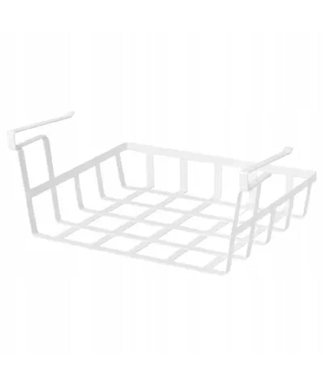 Pakabinamas krepšys lentynai IKEA PÅLYCKE, baltas, 36x26x14 cm