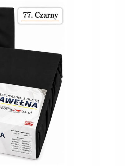 Paklodė 140x200 su guma, storo audinio medvilnė, pagaminta Lenkijoje, 165g, įvairių spalvų