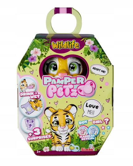 Pamper Petz interaktyvus tigriukas Pieluszkowy Gang figūrėlė Simba