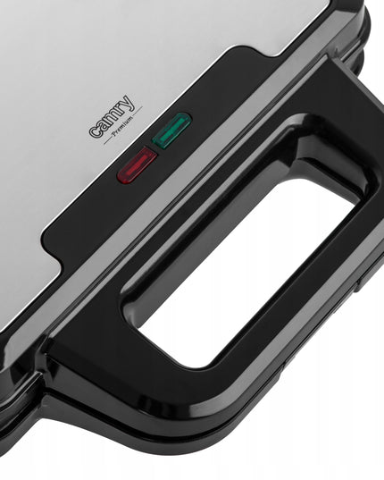 Panini sumuštinių keptuvė – elektrinė grilinė 2in1 Camry CR 3067, 1400W, nelimpanti danga, XXL plokštės