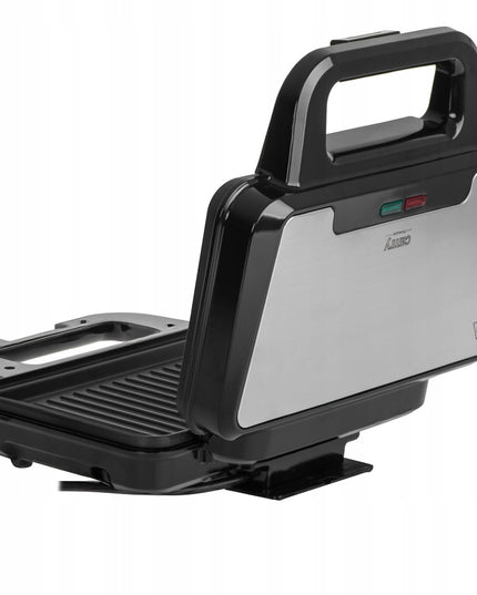 Panini sumuštinių keptuvė – elektrinė grilinė 2in1 Camry CR 3067, 1400W, nelimpanti danga, XXL plokštės