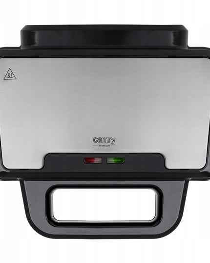 Panini sumuštinių keptuvė – elektrinė grilinė 2in1 Camry CR 3067, 1400W, nelimpanti danga, XXL plokštės