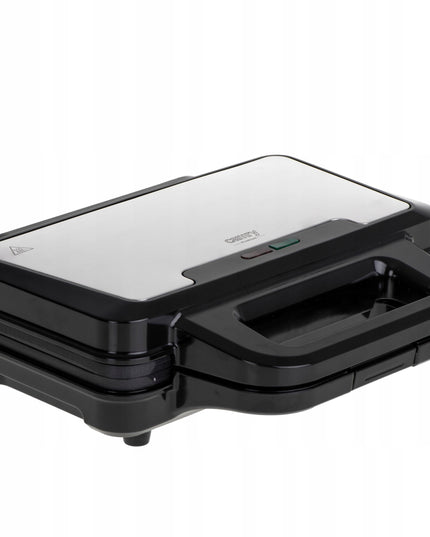 Panini sumuštinių keptuvė – elektrinė grilinė 2in1 Camry CR 3067, 1400W, nelimpanti danga, XXL plokštės