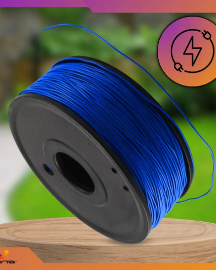 Papildomas laidas elektriniam piemeniui 250m sustiprintas 1mm | MĖLYNAS