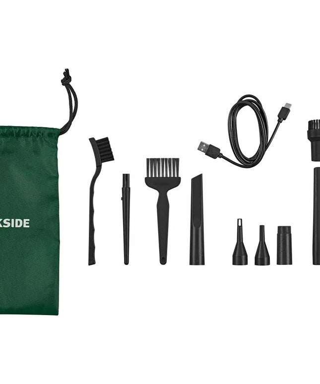 Parkside akumuliatorinis pūstuvas, universalus siurblys, mini dulkių siurblys 3 viename, 12 V