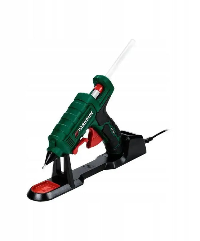 Parkside klijų pistoletas PHP 500 E3, 25W, 11mm, su įkrovimo stotele