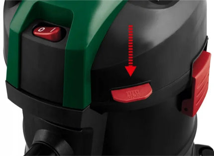Parkside PAS 20 pramoninis dulkių siurblys pelenams, židiniams ir grindims, 1000 W