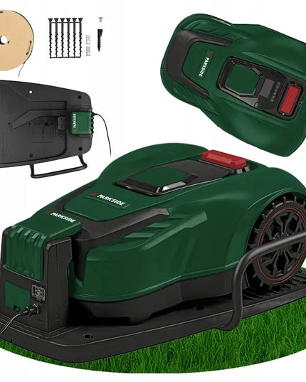 Parkside robotas vejapjovė PAMRS 1000 A1, 20V 4Ah, Wi-Fi valdymas