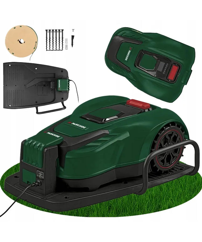 Parkside robotas vejapjovė PAMRS 1000 A1, 20V 4Ah, Wi-Fi valdymas