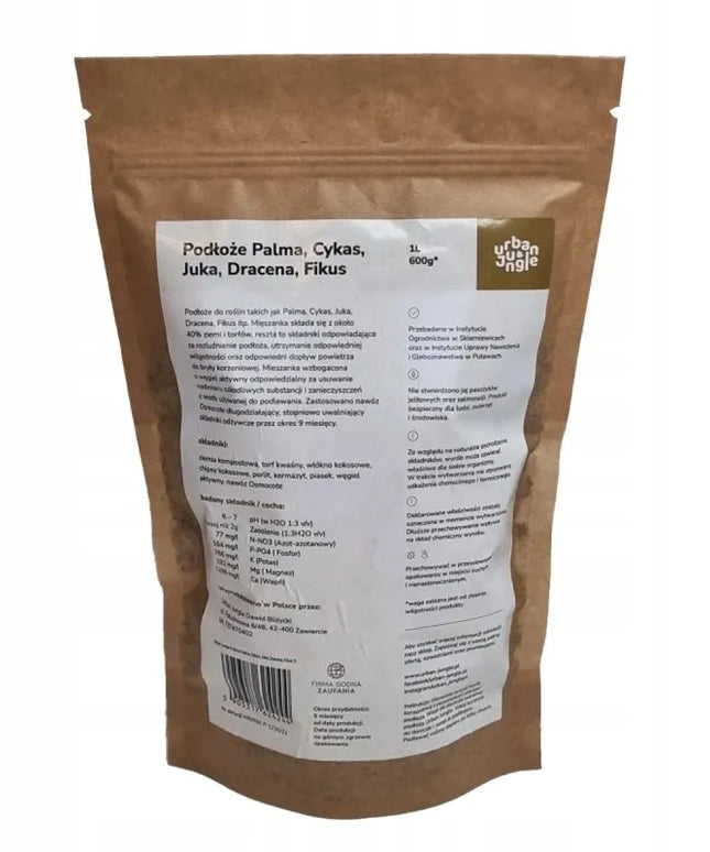 Paruoštas substratas „Bigos“ palmėms, cikasams, jukoms, dracenoms ir fikusams, 5 l