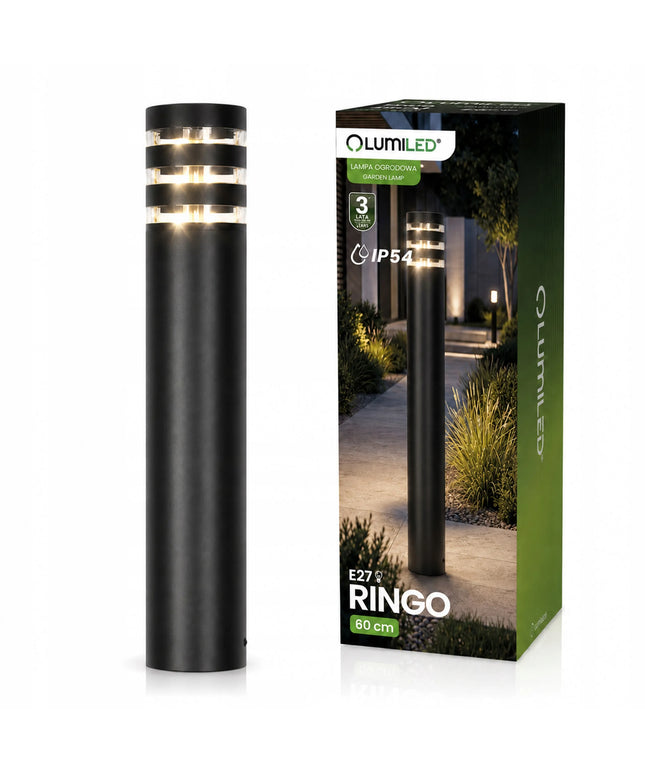 Pastatomas lauko šviestuvas 60cm Lumiled Ringo E27 LED
