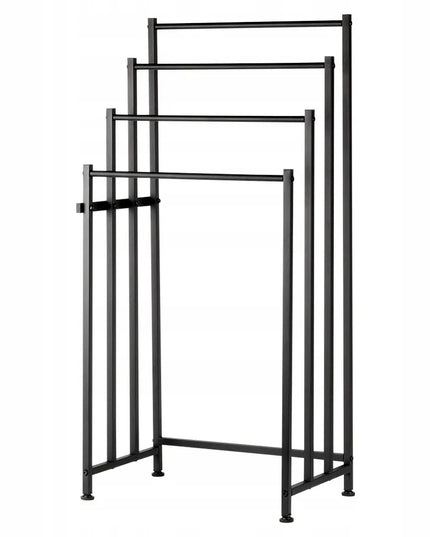 Pastatomas rankšluosčių laikiklis Vilde, metalinis, juodas