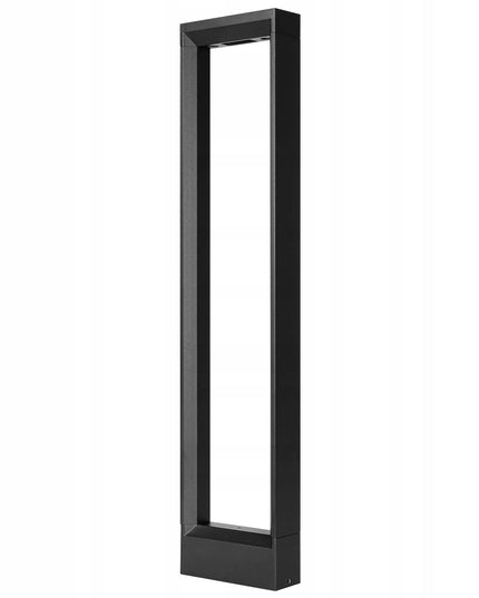 Pastatomas sodo šviestuvas stulpas 60cm 762lm, lauko, 4000K LED, juodas
