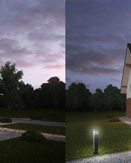 Pastatomas sodo šviestuvas stulpas 80 cm lauko E27 LED
