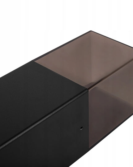 Pastatomas sodo šviestuvas stulpas LED 50cm lauko E27 JUODAS