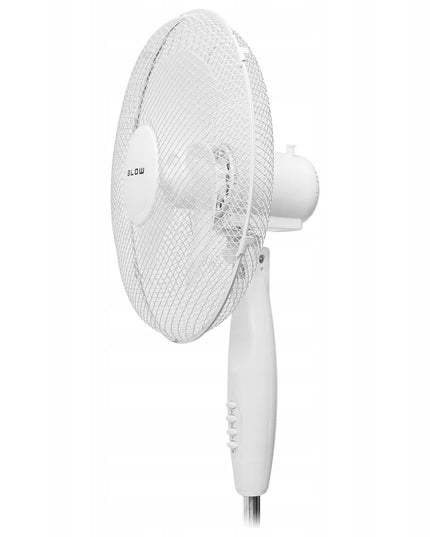 Pastatomas ventiliatorius BLOW 55W 40cm su reguliuojamu aukščiu ir osciliacija