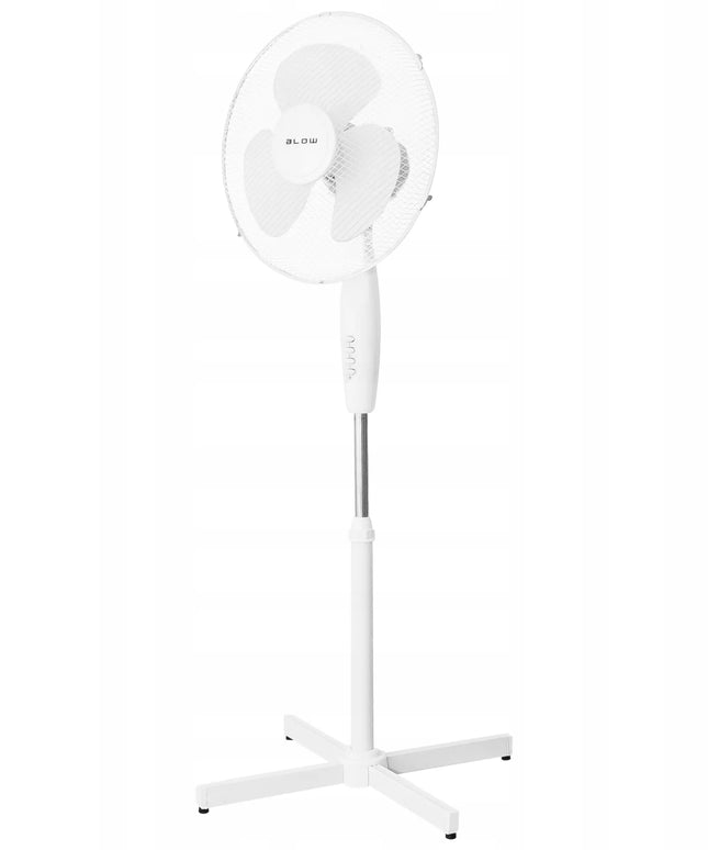 Pastatomas ventiliatorius BLOW 55W 40cm su reguliuojamu aukščiu ir osciliacija
