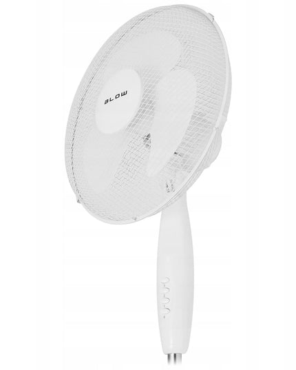 Pastatomas ventiliatorius BLOW 55W 40cm su reguliuojamu aukščiu ir osciliacija
