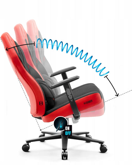 Pasukama žaidimų kėdė Diablo X-Gamer 2.0 Normal Size: Deep Red