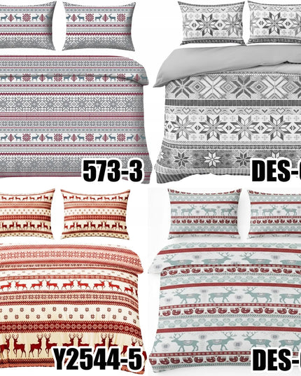 Patalynės komplektas 160x200 + 2x70x80 medvilnės satinas, ĮVAIRŪS RAŠTAI
