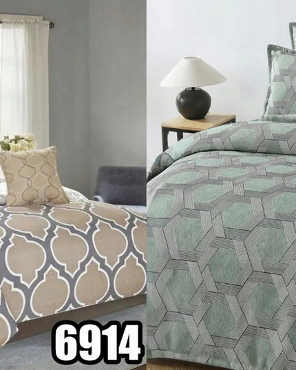 Patalynės komplektas 220x200 + 2x 70x80 medvilnės satinas ĮVAIRŪS RAŠTAI PASIRINKTI