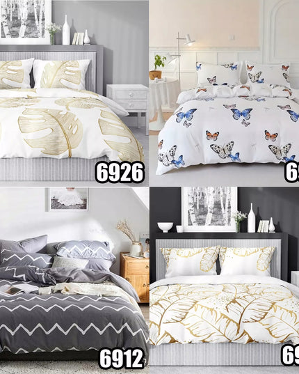 Patalynės komplektas 220x200 + 2x 70x80 medvilnės satinas ĮVAIRŪS RAŠTAI PASIRINKTI