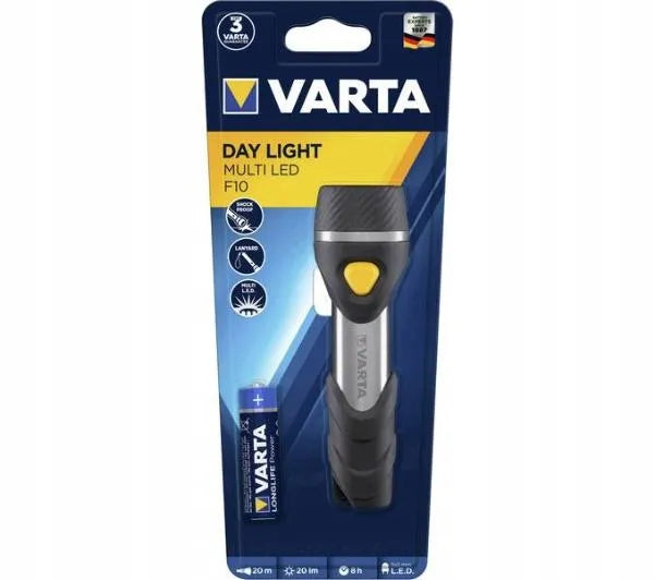 Patvarus kišeninis taktinis LED žibintuvėlis Varta 20 lm