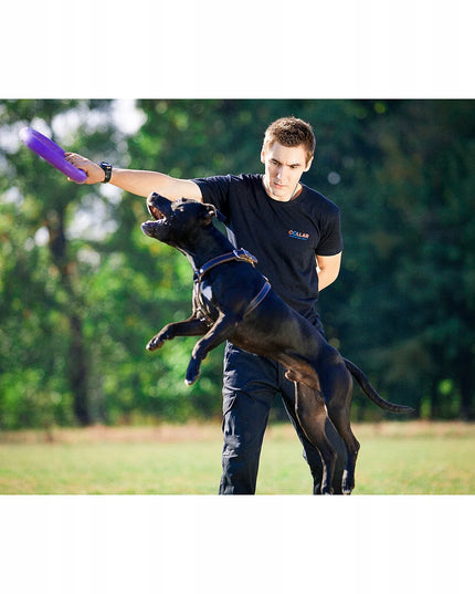 Patvarus žaislas tempimui PULLER Standard 28 cm šunims – 2 žiedai dideliems šunims