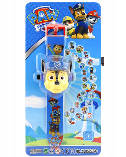 PAW Patrol 3D laikrodis su Chase projektoriumi