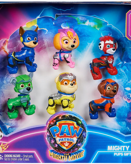 PAW Patrol 6 figūrėlių rinkinys The Mighty Movie
