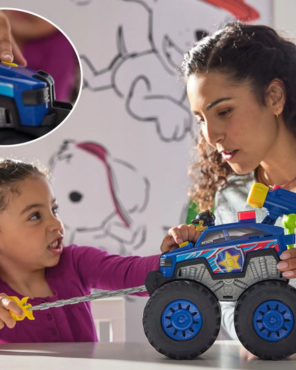 PAW Patrol Chase visureigis Rescue Wheels Deluxe su šviesos ir garso efektais 28 cm