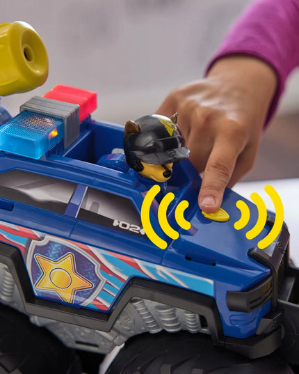 PAW Patrol Chase visureigis Rescue Wheels Deluxe su šviesos ir garso efektais 28 cm