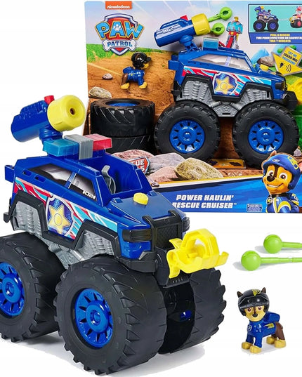 PAW Patrol Chase visureigis Rescue Wheels Deluxe su šviesos ir garso efektais 28 cm
