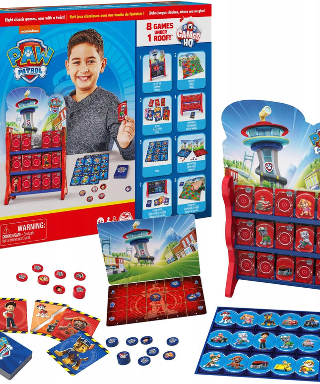 PAW PATROL didelė stebėjimo bokšto bazė, Chase figūrėlė, Mighty Pups, 84 cm + DOVANA