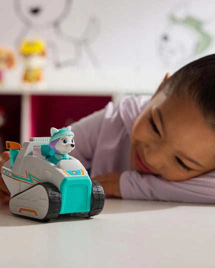 Paw Patrol Everest sniego rogės transporto priemonė su figūrėle