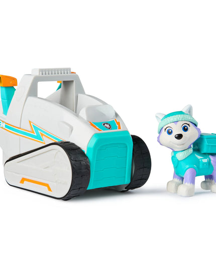Paw Patrol Everest sniego rogės transporto priemonė su figūrėle