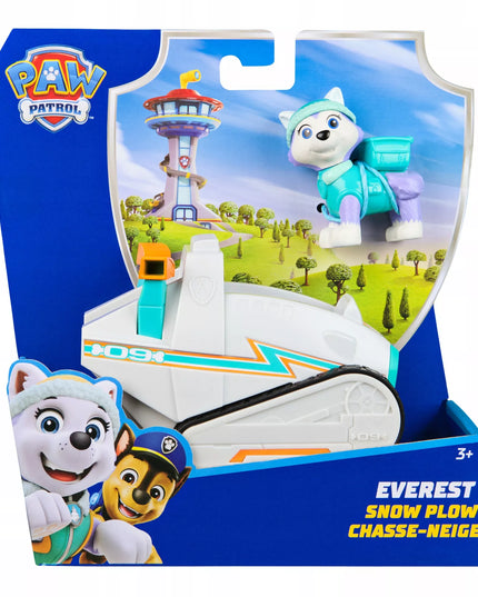Paw Patrol Everest sniego rogės transporto priemonė su figūrėle