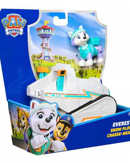 Paw Patrol Everest sniego rogės transporto priemonė su figūrėle